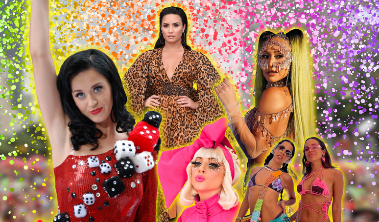 Adeus meia arrastão e purpurina! Descubra as tendências que vão bombar no carnaval 2025 e inspire-se nos looks das famosas para arrasar na folia!.