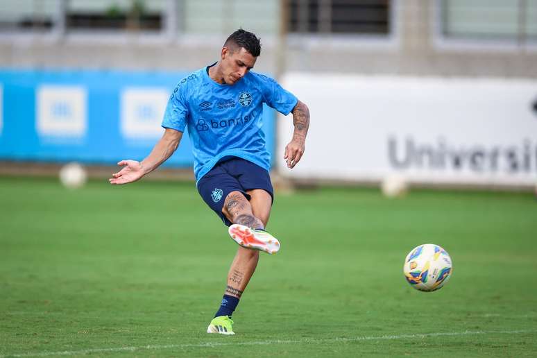 Pávon deve ser titular pela primeira vez na temporada (Foto/Reprodução: Grêmio)