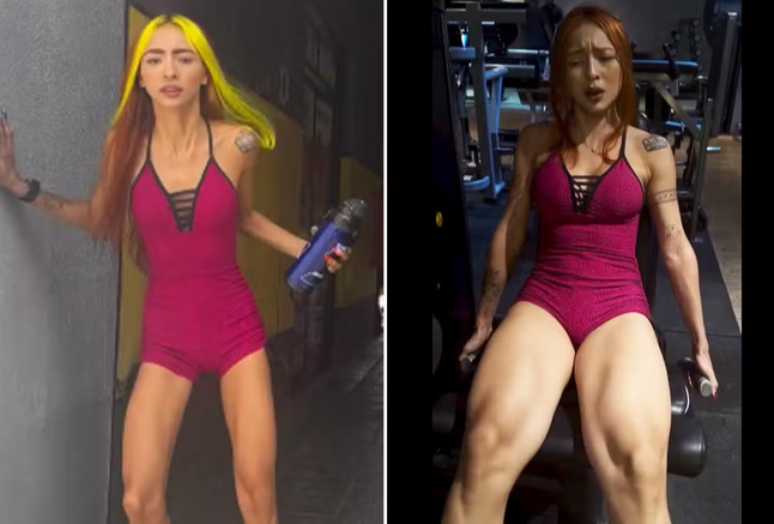 V&iacute;deo: Ruivinha de Marte choca ao comparar corpo ap&oacute;s ganhar 14 kg - MSKTV