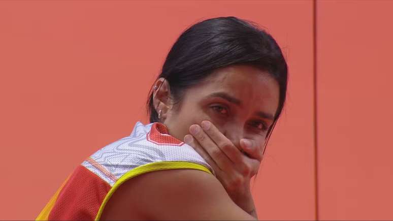 Eva na Prova do Líder no 'BBB 25'