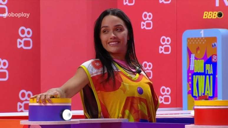 Eva na Prova do Líder no 'BBB 25'