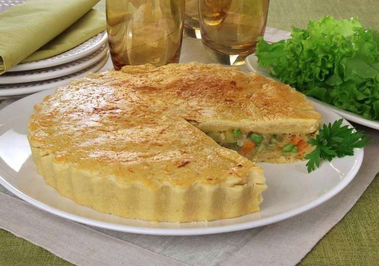 Empadão de legumes – Foto: Guia da Cozinha