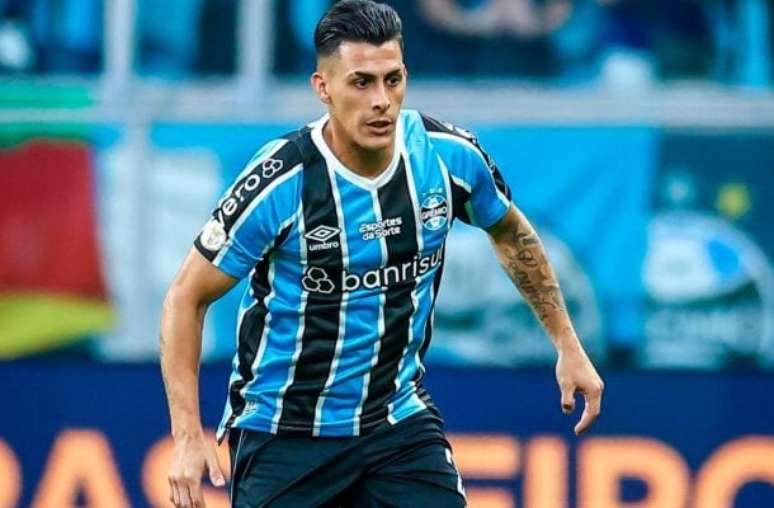 Lucas Uebel / Gremio - Legenda: Pavón está fora de ação no Grêmio por tempo indeterminado