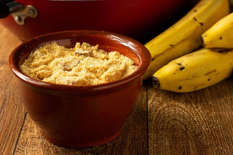 Farofa de banana-da-terra 