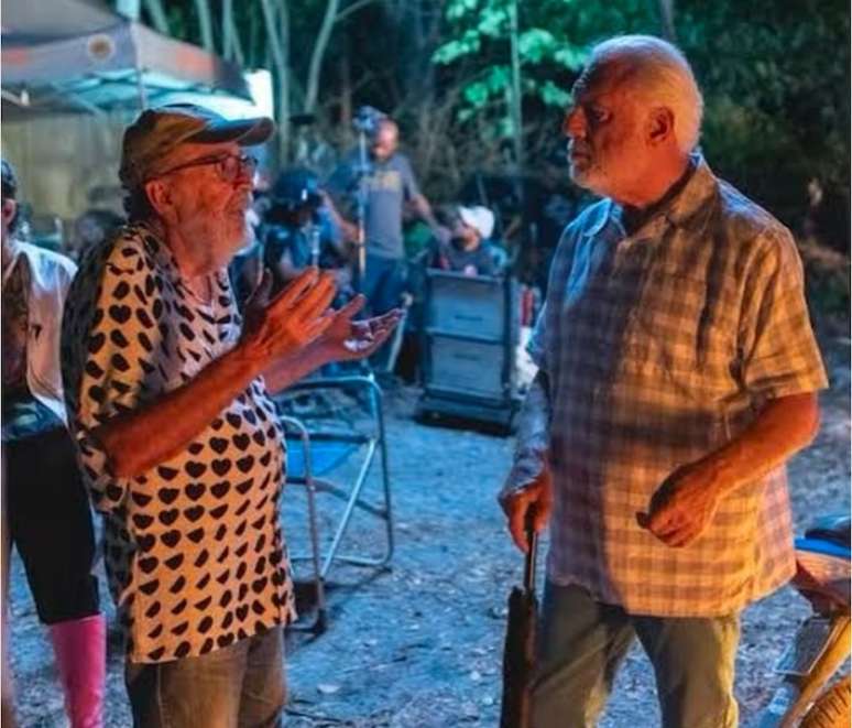 Antônio Fagundes e Cacá Diegues.