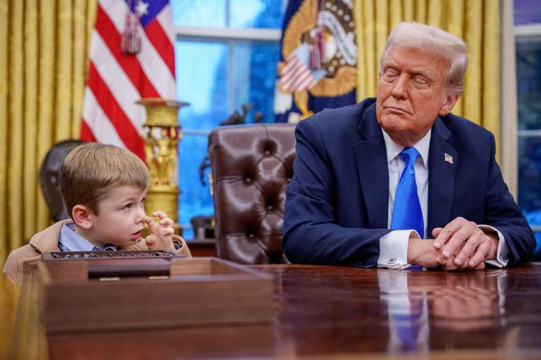 O que o filho de Elon Musk diz a Donald Trump? Vídeo viraliza nas redes sociais
