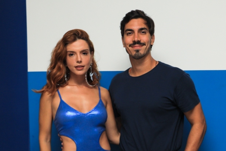 Giovanna Lancellotti é noiva de Gabriel David, presidente da Beija-Flor.