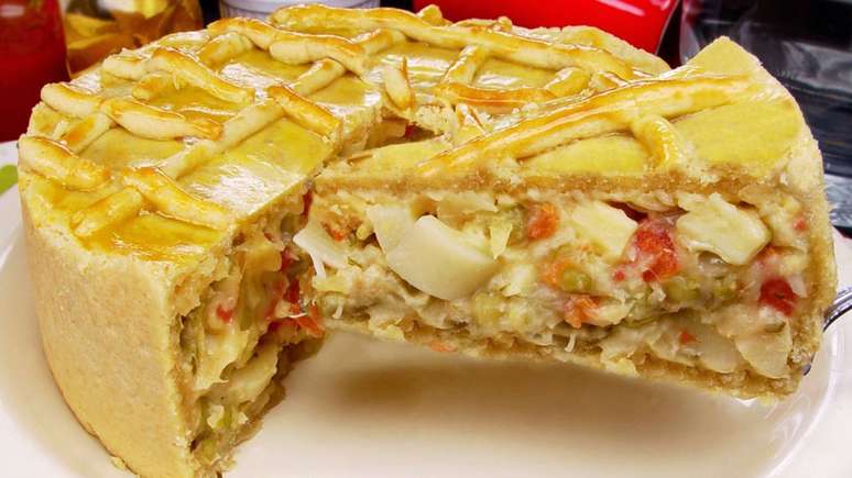 Empadão de palmito – Foto: Guia da Cozinha