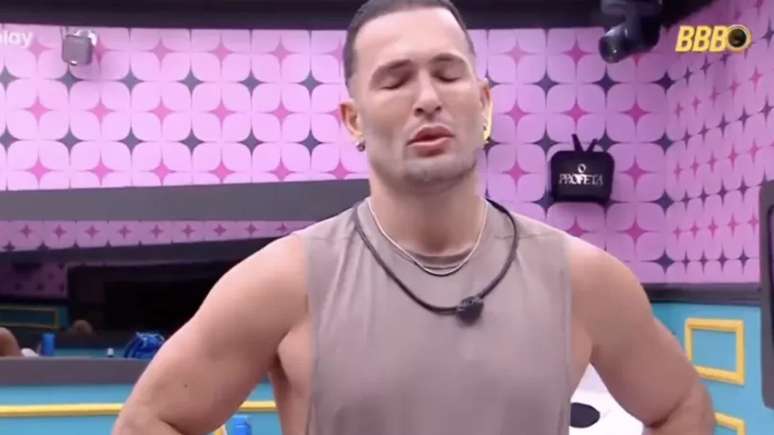 BBB 25: Diego Hypólito tem crise ao ficar trancado no quarto e preocupa brothers