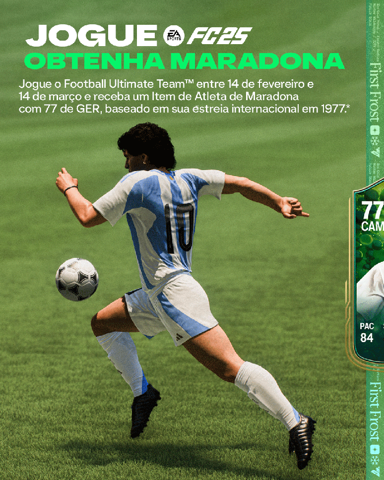 Obtenha Maradona no EA Sports FC 25