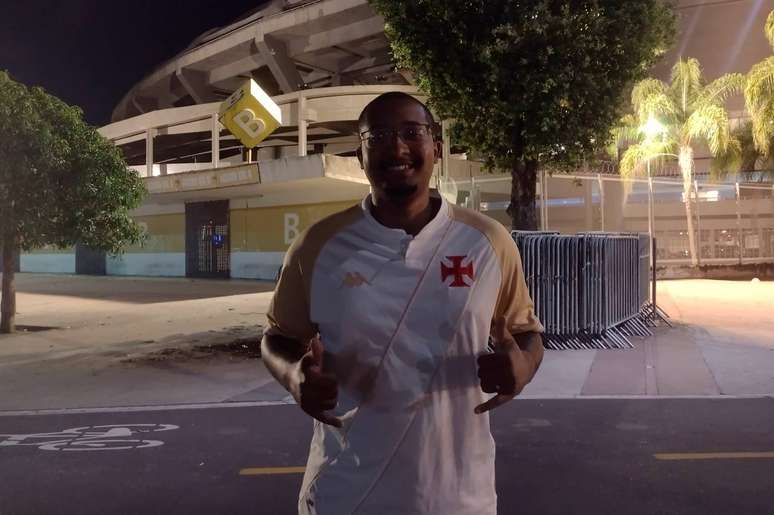 O vascaíno Matheus acredita na vitória contra o Flamengo –