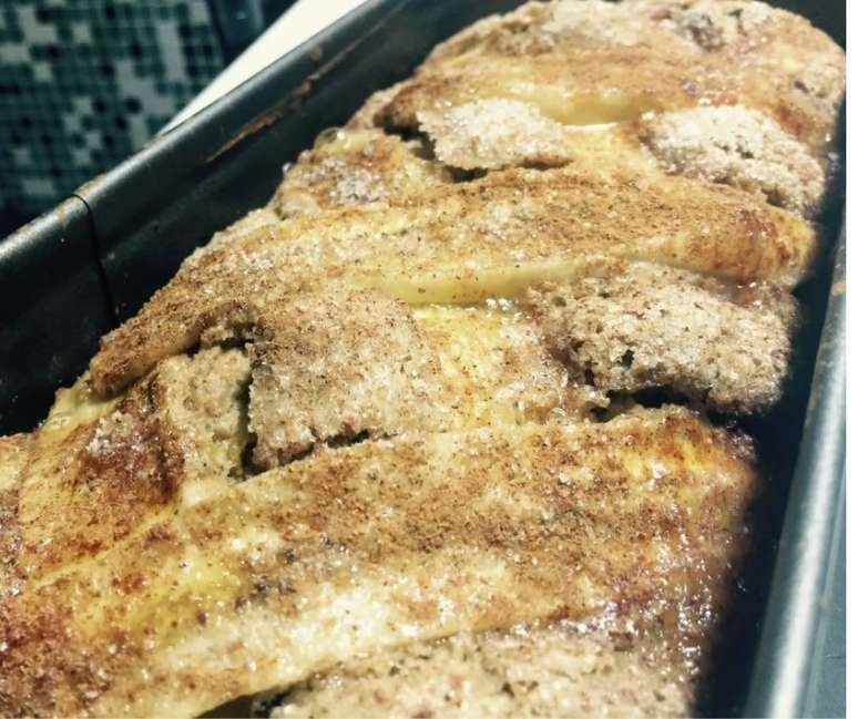 Bolo de Banana com Aveia Fit