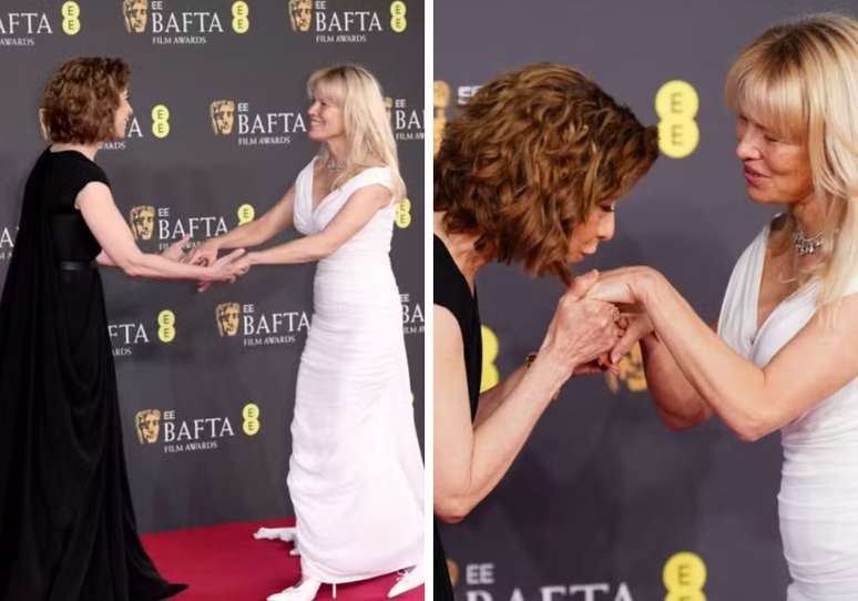 Fernanda Torres arrives at “British Oscar” and Tieta Pamela Anderson
