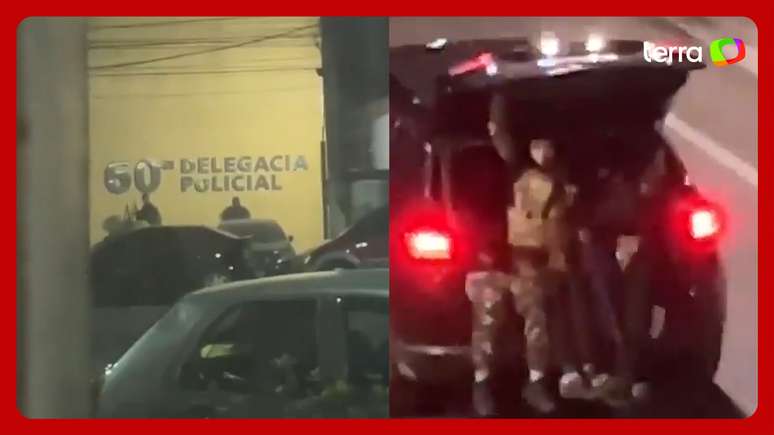 Bandidos invadem delegacia no RJ e deixam 2 policiais feridos