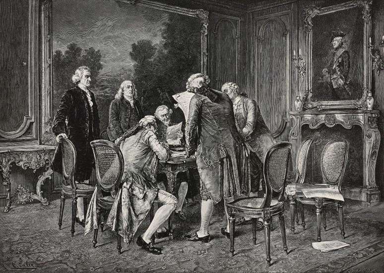 As diferenças na interpretação da fronteira estabelecida no Tratado de Paris em 1783 foram uma das razões que levaram ao nascimento da República do Indian Stream