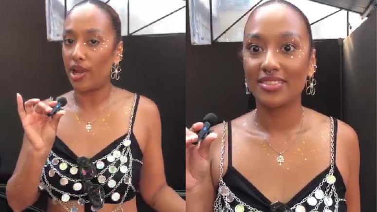 Ana Luisa Rocha criou seu pr&oacute;prio look para o pr&eacute;-carnaval