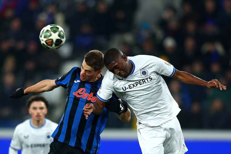 Club Brugge fez um primeiro tempo perfeito e ficou com a vaga diante da Atalanta –