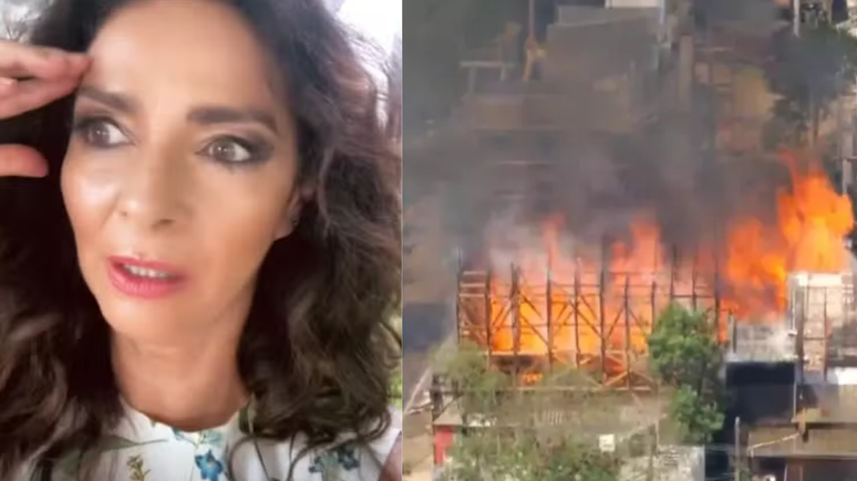 Claudia Ohana talks about fire to Globo studies: “It’s crazy”