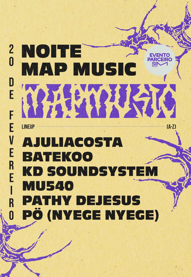 Noite MAP Music na SIM SP 