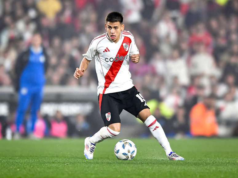 Claudio Echeverri fez 48 partidas entre os profissionais do River Plate &ndash;