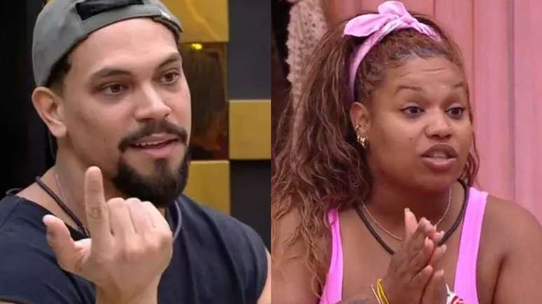 Vinicius e Camilla no 'BBB 25'
