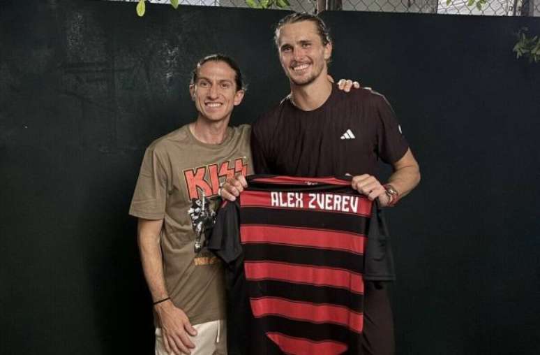 Filipe Luís no Rio Open