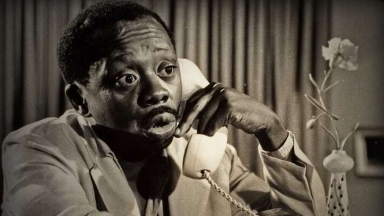 Grande Otelo em cena do documentário "Othelo, o Grande".