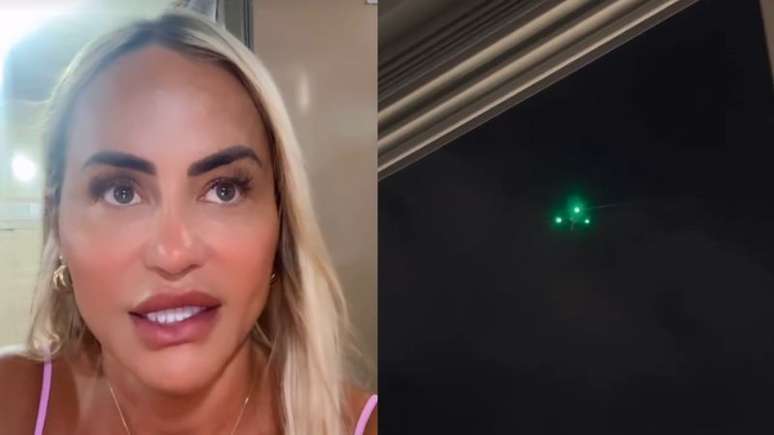 Influenciadora e empresária registra drone próximo à sua janela; mulher relata que estava em momento íntimo quando foi filmada