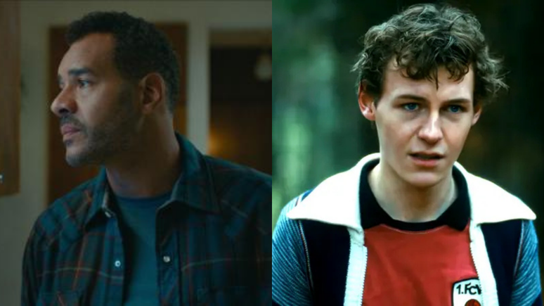 Michael Klammer (à esquerda) e Elias Grünthal (à direita) estão no elenco de Cassandra (