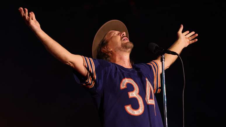 Eddie Vedder, vocalista do Pearl Jam -