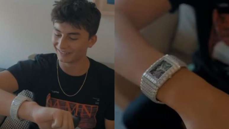 Filho de Gisele Bündchen e Tom Brady ganha relógio de diamantes de quase R$ 18 milhões