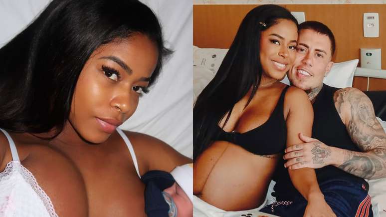 Filho de Lorena Maria e MC Daniel conquista a web com carinha 'emburrada'