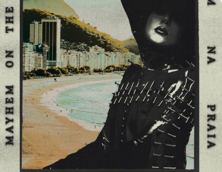 P&ocirc;ster de divulga&ccedil;&atilde;o do show de Lady Gaga em Copacabana