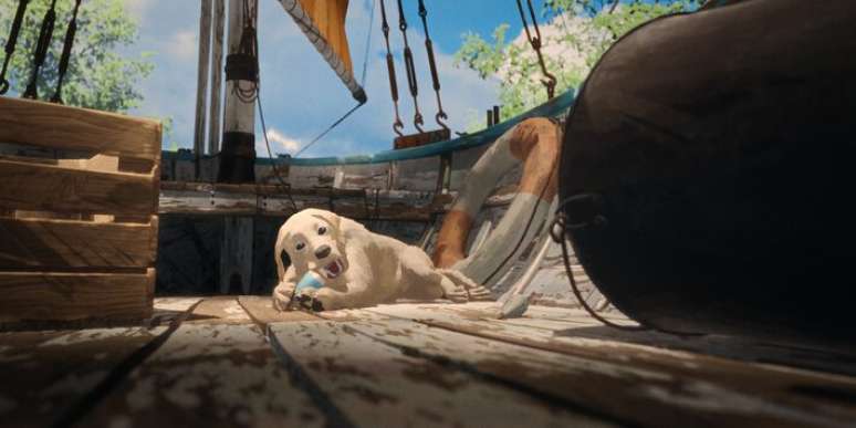 C&atilde;o de 'Flow' &eacute; inspirado em animal de estima&ccedil;&atilde;o do diretor