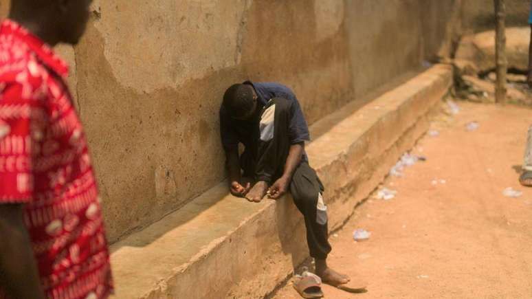 The Task Force of the city of Tamale (Ghana) believes that this man found in the rhythm took Tafrodol The Task Force of the city of Tamale (Ghana) believes that this man found in the rhythm took Tafrodol