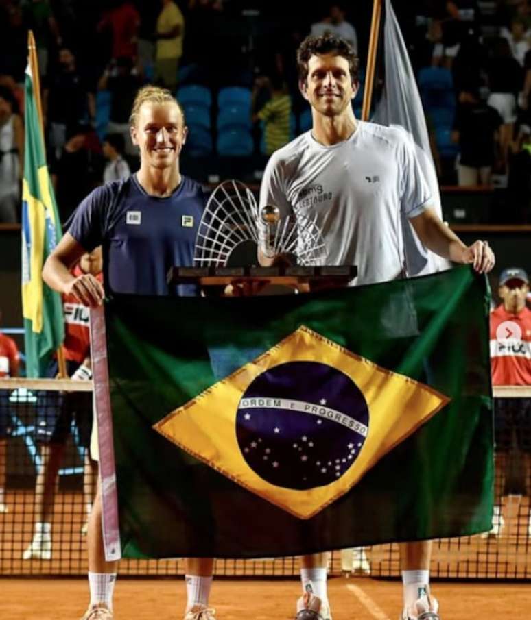 Rafael Matos e Marcelo Melo venceram o torneio Open River Pars.