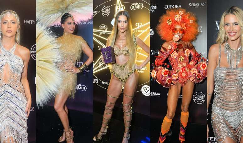 Vogue Ball 2025: Veja o famoso visual do evento de carnaval mais inimaginável do Brasil.