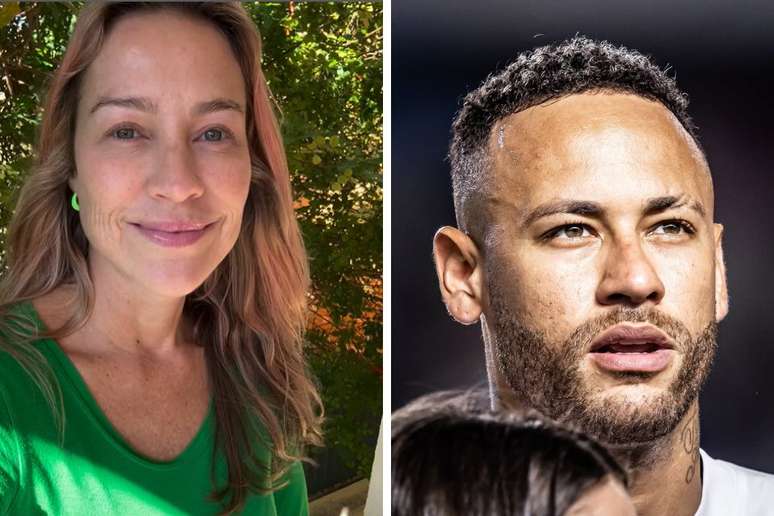 Neymar suggests that Luana Piovani retracts to give up the action; Actress discount