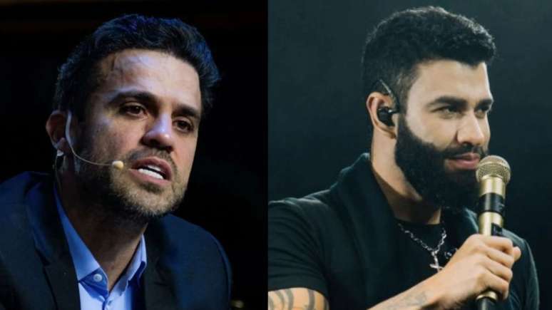 Pablo Marçal e Gusttavo Lima
