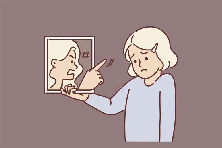 A vergonha pode ser muito dolorosa psicologicamente. Alphavector/Shutterstock
