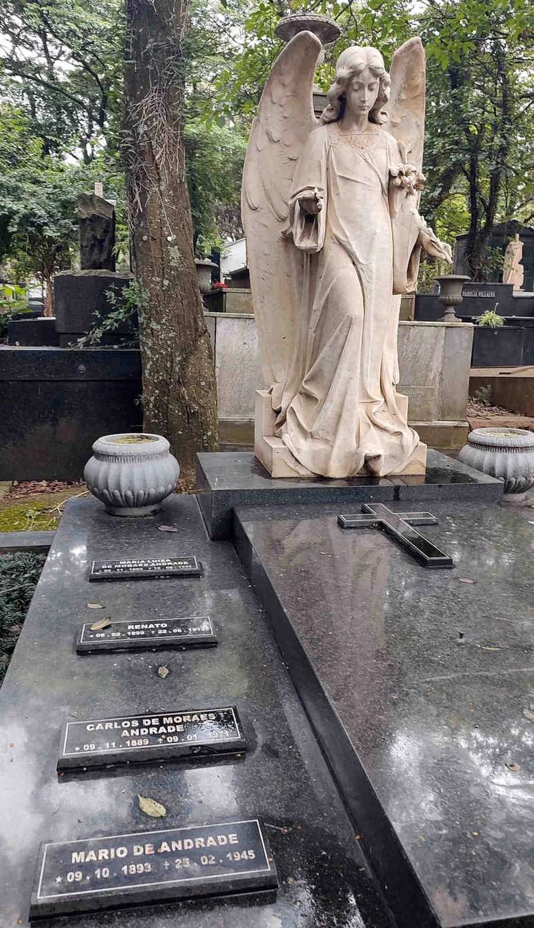 Túmulo de Mário de Andrade 