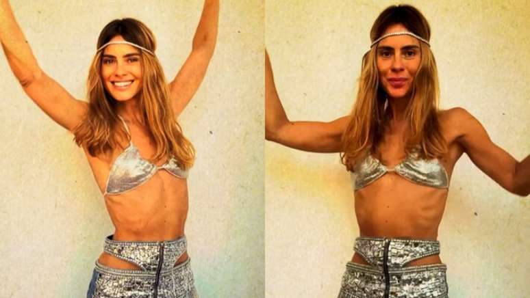 Carolina Dieckmann showed the look on social networks Carolina Dieckmann showed the look on social networks