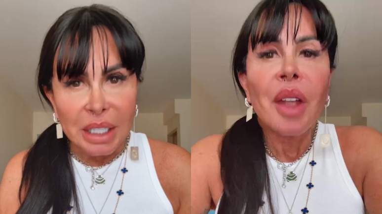 Gretchen rebate críticas por desfilar de tênis