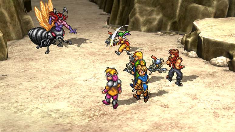 The group controls the player with a maximum of six characters The group controls the player with a maximum of six characters