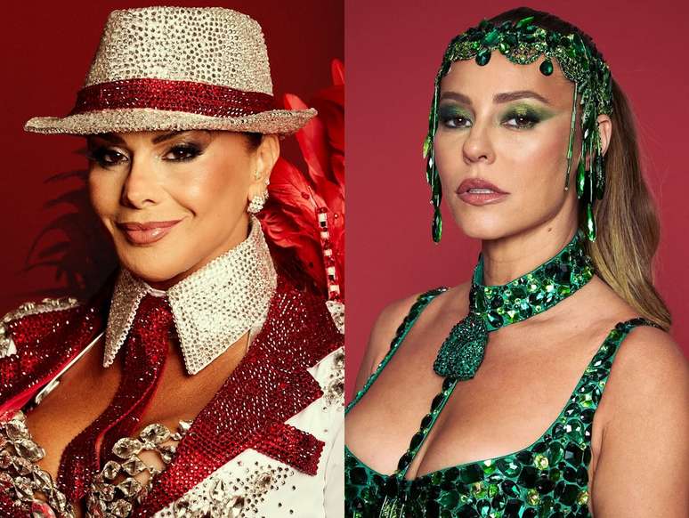 Rivalidade? Não! Viviane e Paolla se apoiam no reinado de suas respectivas agremiações
