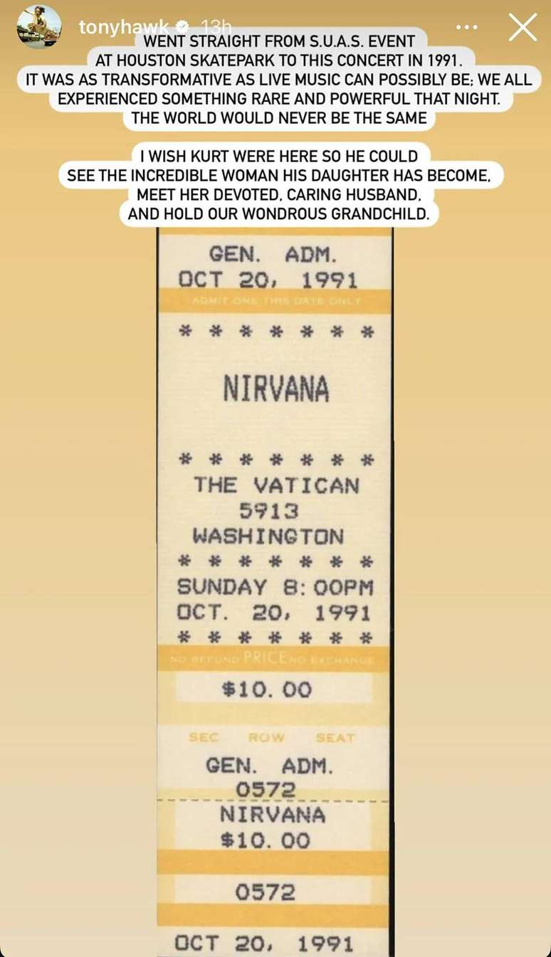 Story de Tony Hawk -