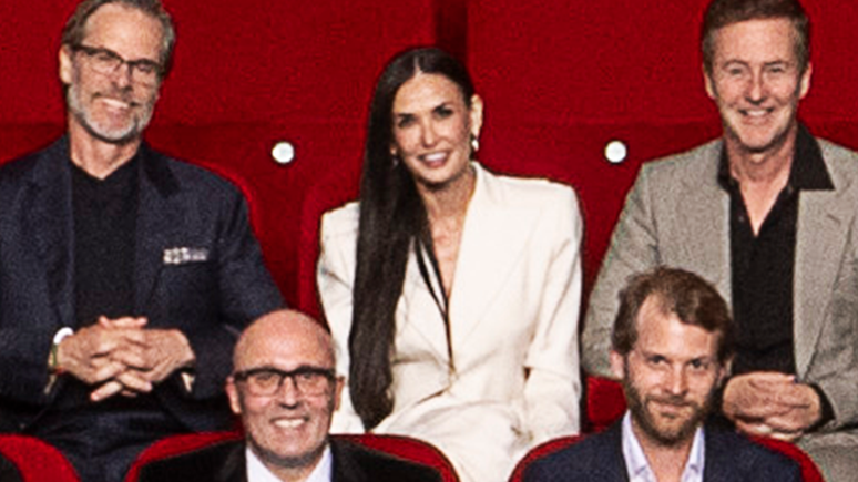 Guy Pearce, Demi Moore e Edward Norton