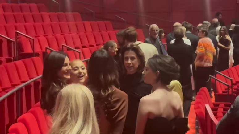 Fernanda Torres participates in the dinner for the nominated in Oscar 2025