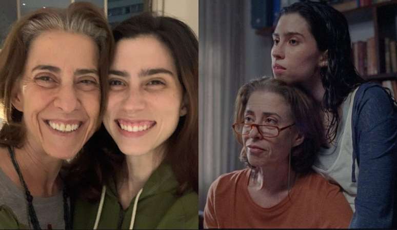 Fernanda Torres e Olivia Torres contracenaram em Ainda Estou Aqui