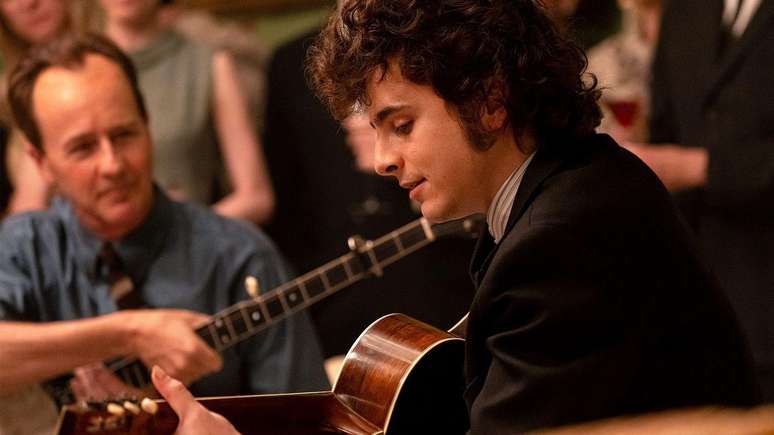 Chalamet foi indicado para o Oscar pela sua interpretação do lendário cantor Bob Dylan no filme Um Completo Desconhecido, do diretor James Mangold.